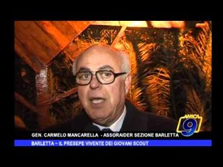 Barletta |  Il presepe vivente dei giovani scout