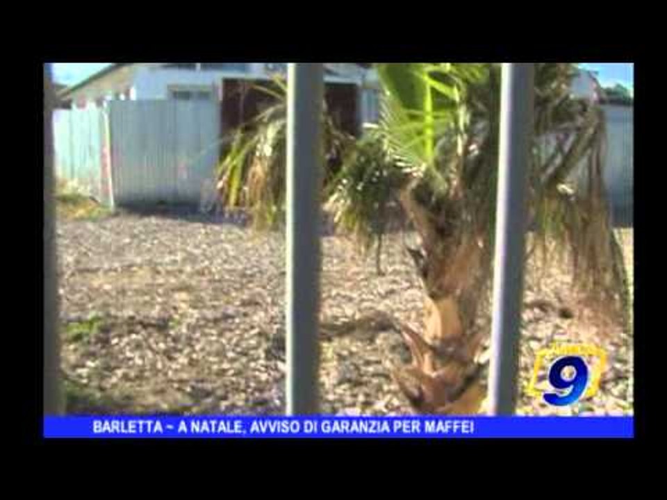 Barletta | A natale, avviso di garanzia per Maffei
