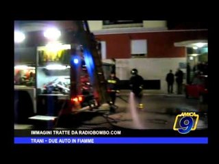 Trani | Due auto in fiamme