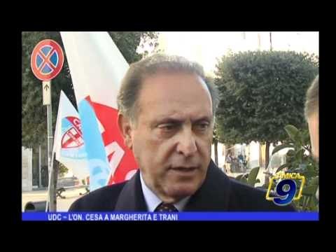UDC | L'On Cesa a Margherita e Trani
