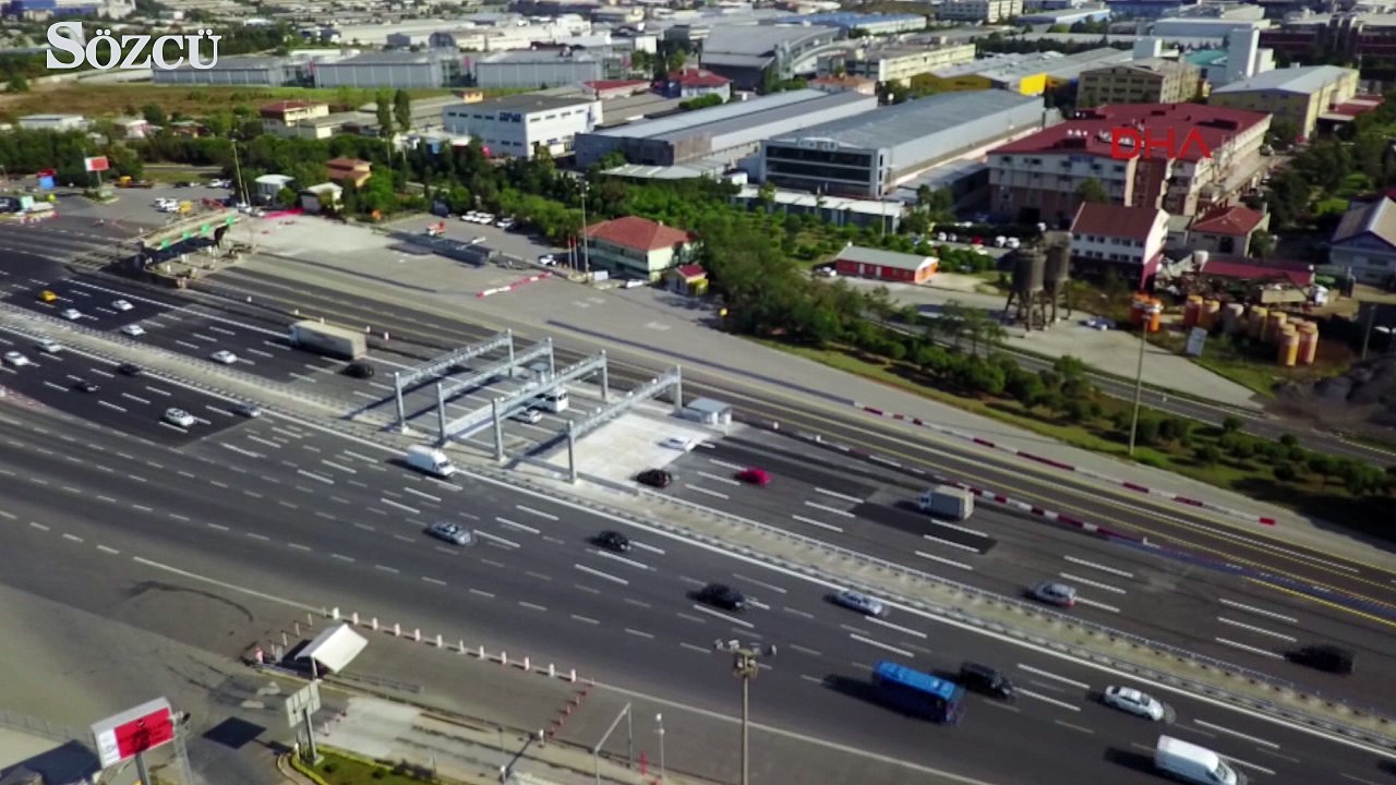 Çamlıca Gişelerinde serbest geçiş sistemi