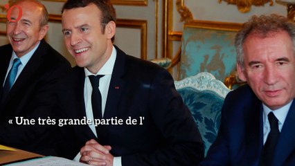 Et revoilà François Bayrou... qui se permet de critiquer Macron