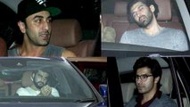 Ranbir Kapoor, Varun Dhawan, Arjun Kapoor, Aditya Roy Kapoor Leave Karan Johar's House