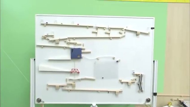 Superbe montage de Rube Goldberg par des salariés au Japon !