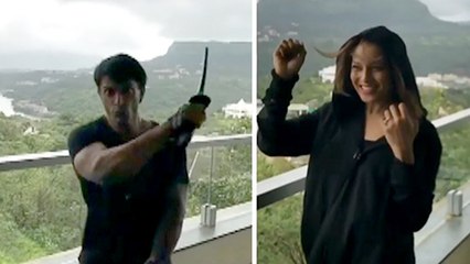 Bipasha Basu Karan Singh Grover HOTEL DRAMA VIDEO!