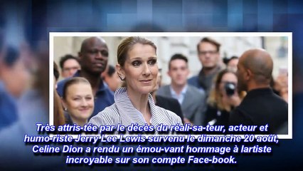Céline Dion- Son émou-vant message après la dispa-ri-tion de Jerry Lewis- [Nouvelles 24h]
