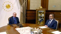 Cumhurbaşkanı Erdoğan, MİT Müsteşarı Hakan Fidan'ı Kabul Etti