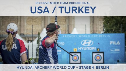 USA v Turkey – Recurve Mixed Team Bronze Final | Berlin 2017