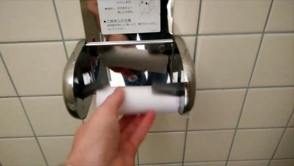 Toilettes les plus pratiques du monde ! Merci pour le PQ !