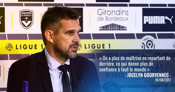 Point Presse de Jocelyn Gourvennec avant Bordeaux - Troyes