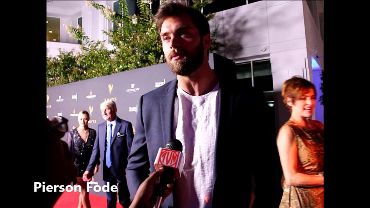 Pierson Fode of The Bold and the Beautiful at Television Academy's Daytime Emmys Reception