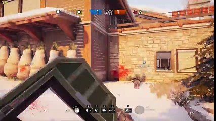 DOUBLE SHIELD TEAM CLUTCH! - Rainbow Six Siege Gameplay