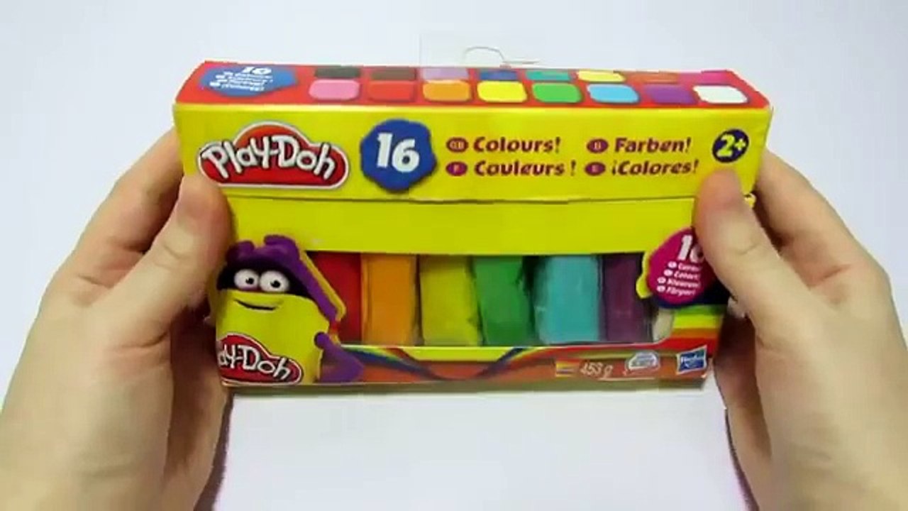 Jugar-doh Aprendemos números del 1 al 10 en Inglés con la puntuación de plastilina de 1 a 10 en Inglaterra