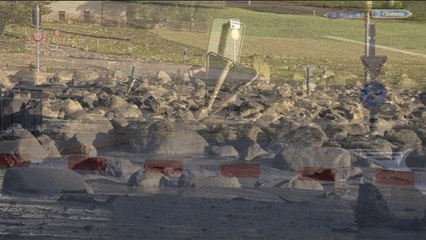 Deslizamento de rochas na Suíça