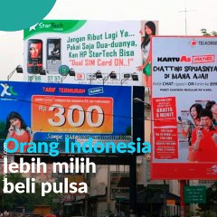 Pulsa Bikin Indonesia Kenyang