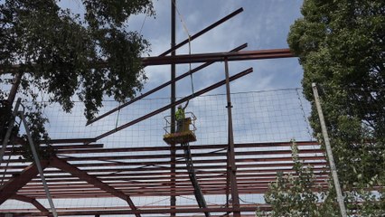 Visite des chantiers d'été municipaux 2017