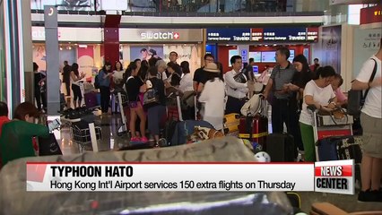 Hong Kong and Macao assess damage of Typhoon Hato day of destruction