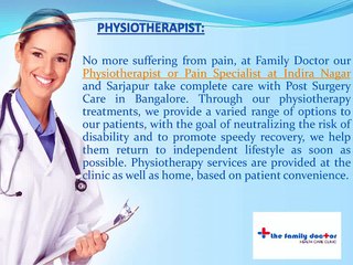 Family Doctor in Indiranagar |General & Family Physician in Marathahalli | Bangalore | Pune