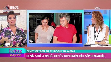 Deniz Seki'den, Ali Eyüboğlu'na mesaj! Ayrılık iddiaları için ne dedi?