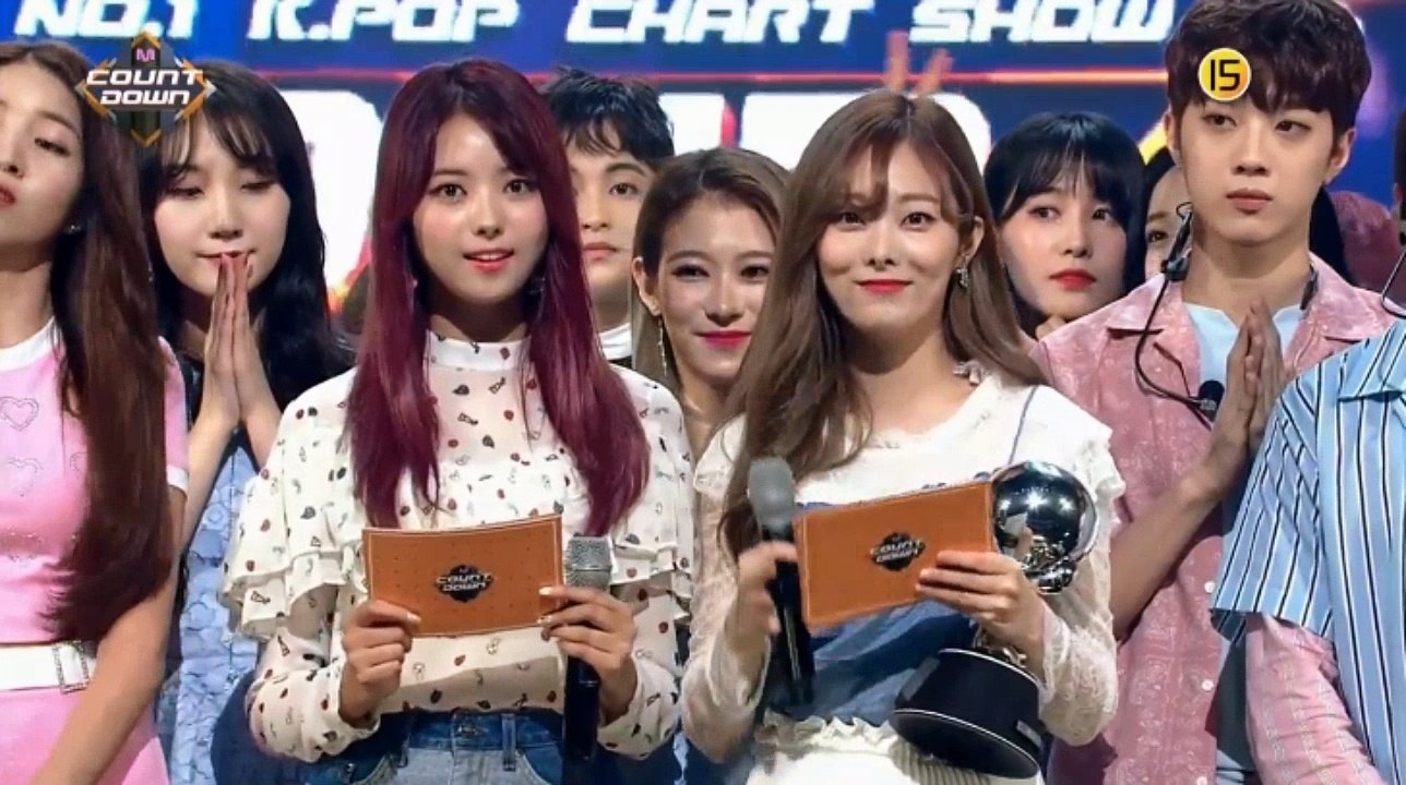 170824 엠카 1위 발표 + 앵콜 워너원