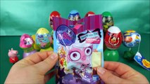 Surprise eggs with toys Peppa Pig Disney Mickey Mouse LPS Minnie MLP Cars 2 Shrek 1D Zelfs