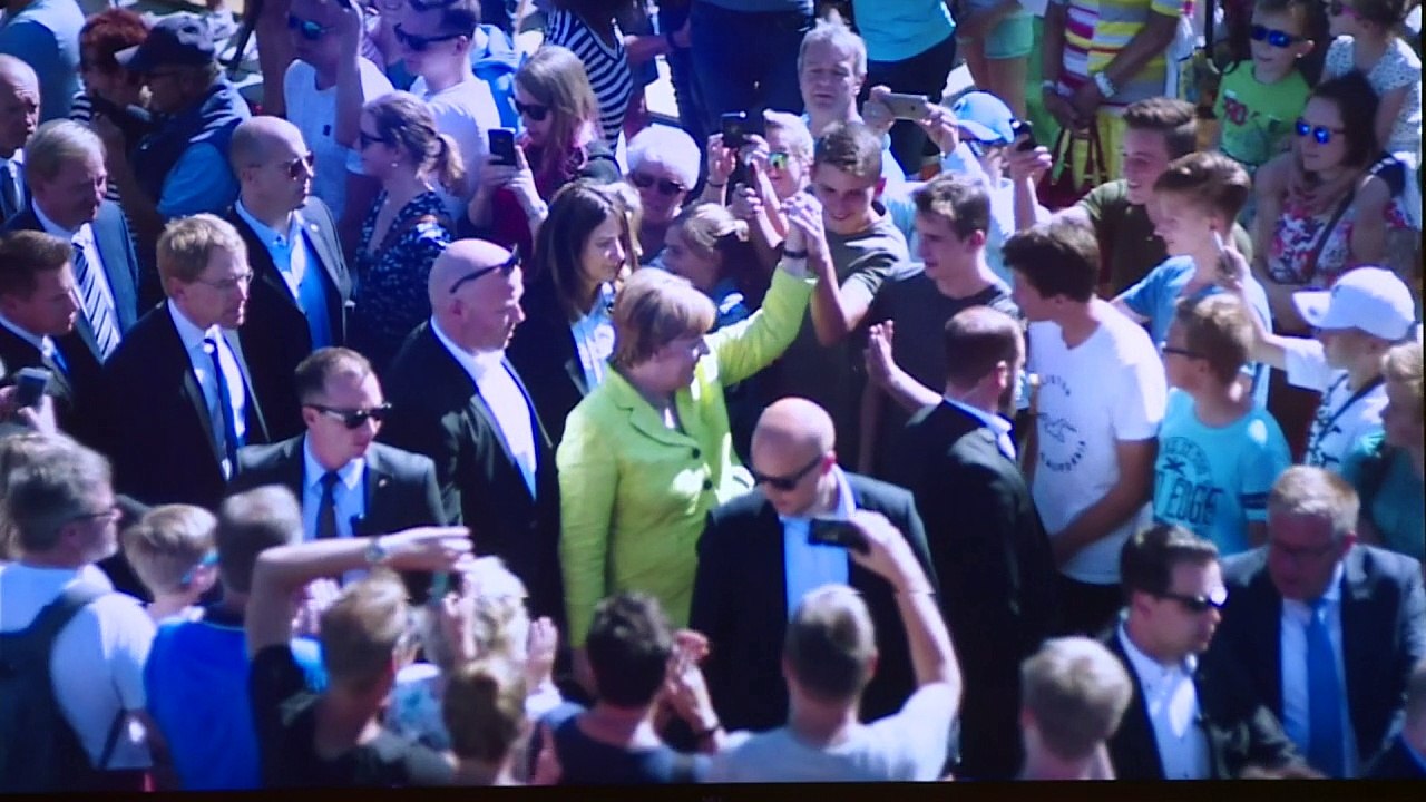 CDU setzt im Schlussspurt voll auf Merkel