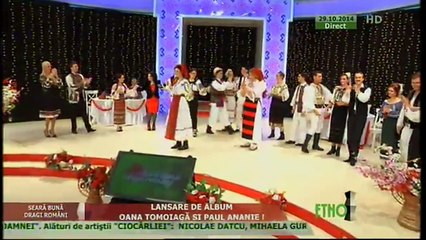 Alina Ceuca - Du-ma, bade, si ma lasa (Seara buna, dragi romani! - ETNO TV - 29.10.2014)