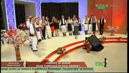 Diana Calinescu - Ce ma fac cu trei surate (Seara buna, dragi romani! - ETNO TV - 29.10.2014)