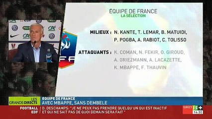 L'étonnante question d'un stagiaire Canal à Didier Deschamps