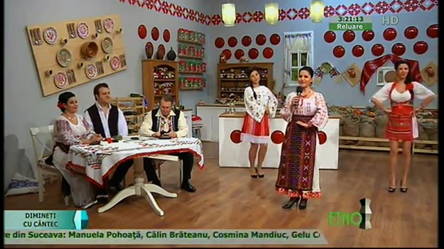 Liliana Geapana - Pe deal la Niculitel (Dimineti cu cantec - ETNO TV - 27.10.2014)