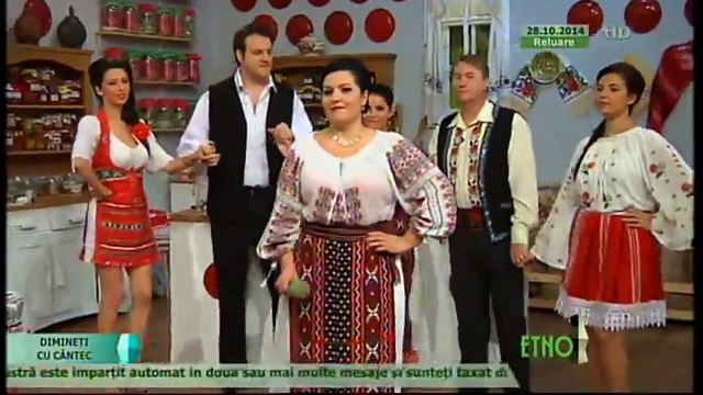 Violeta Geapana - Fata mandra cu dairea (Dimineti cu cantec - ETNO TV - 27.10.2014)