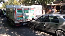 Tekirdağ Kamyonete Çarpan Otomobilde 2 Kişi Yaralandı
