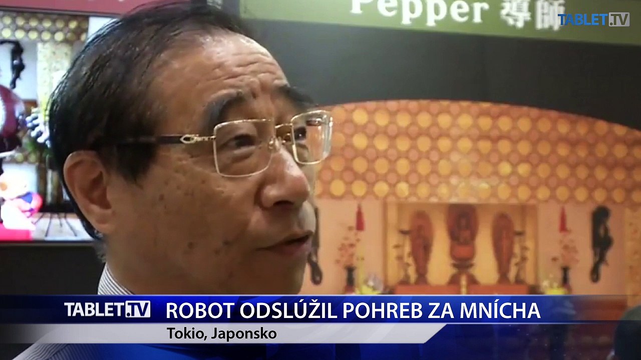 Japonský robot nahradil kňaza pri pohrebe