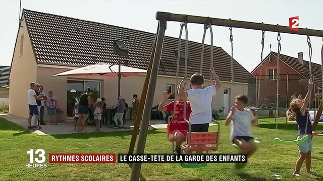 Rythmes scolaires : le casse-tête de la garde des enfants