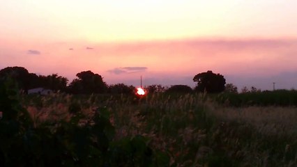 Eclipse Solar e Pôr do Sol - 21/08/2017