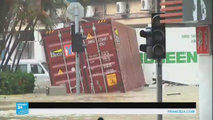 صور من الإعصار الذي ضرب الصين