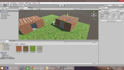 Unity 5 & Unity 2017 Tutorial For Beginners - How To Make A Game - Part 003 - Building, Terrain