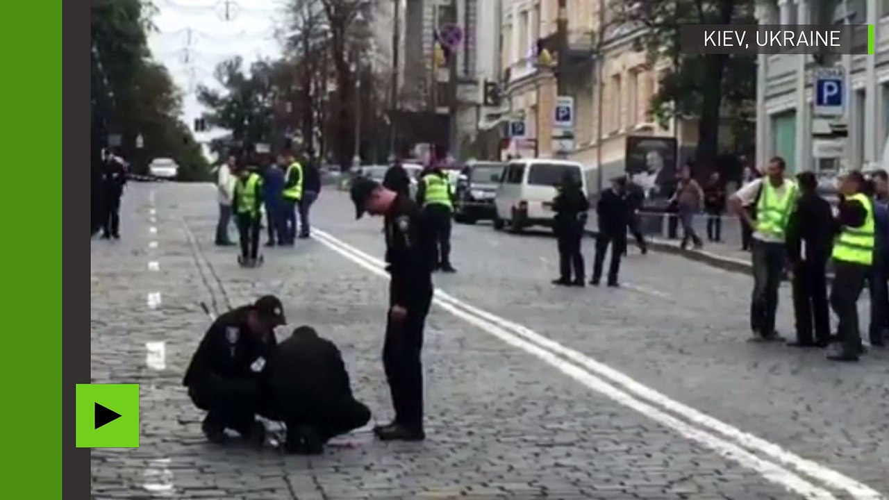 Ukraine : deux blessés dans une explosion en plein centre de Kiev