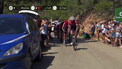 Ataque de Contador / Contador attacks - Etapa 6 / Stage 6 - La Vuelta 2017