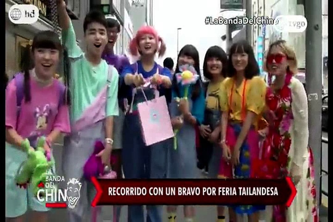 Nota - Recorrido con un bravo por feria Tailandesa
