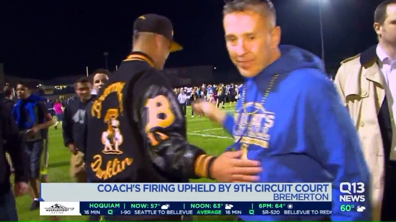 Court Rejects Appeal from Football Coach Who Lost Job After Praying on Field