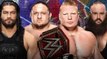 Campeonato Universal WWE SummerSlam 2017 - Strowman machaca a Lesnar contra las mesas