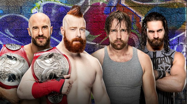 SummerSlam 2017 - Dean Ambrose y Seth Rollins vs. Cesaro y Sheamus