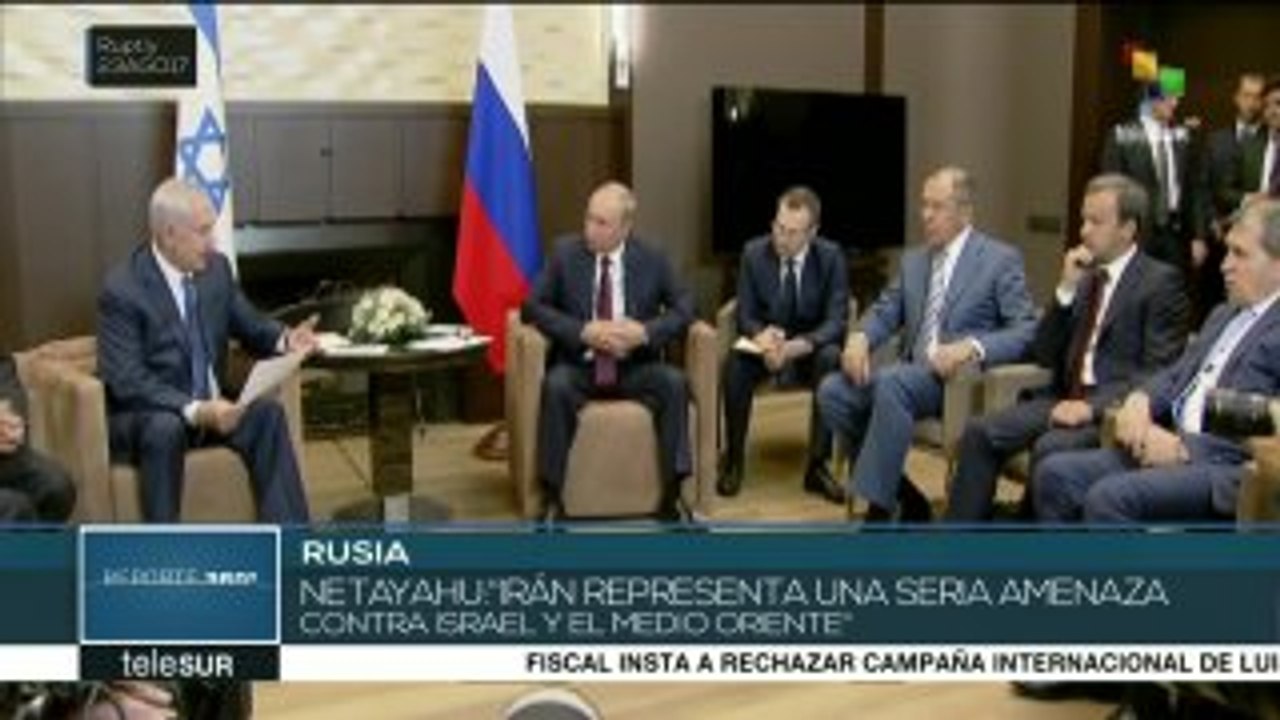 Netanyahu asegura que Irán representa una amenaza para Israel