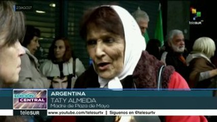 Argentina: gob. sigue sin reconocer desaparición de Santiago Maldonado
