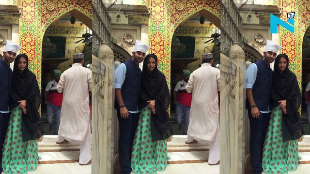 Qaidi Band’s Aadar Jain & Anya Singh visit Ajmer Sharif Dargah