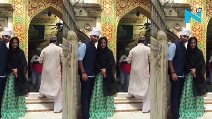 Qaidi Band’s Aadar Jain & Anya Singh visit Ajmer Sharif Dargah