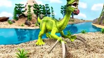Ataque Niños dinosaurio Bricolaje Niños Aprender aprendizaje nombres juguetes tirano saurio Rex Vs spinosaurus schleich