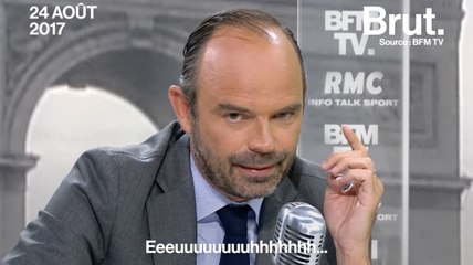 Edouard Philippe pas du tout préparé pour son interview de rentrée