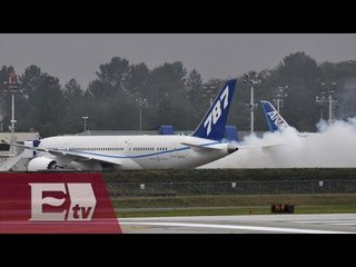 Realizan pruebas de nuevo avión presidencial /Atalo Mata